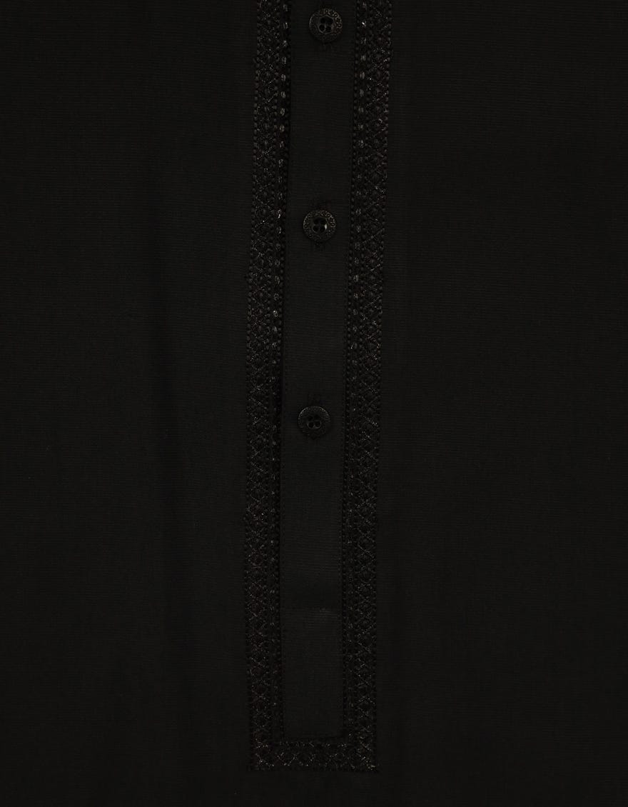 BLACK CASUAL KAMEEZ SHALWAR