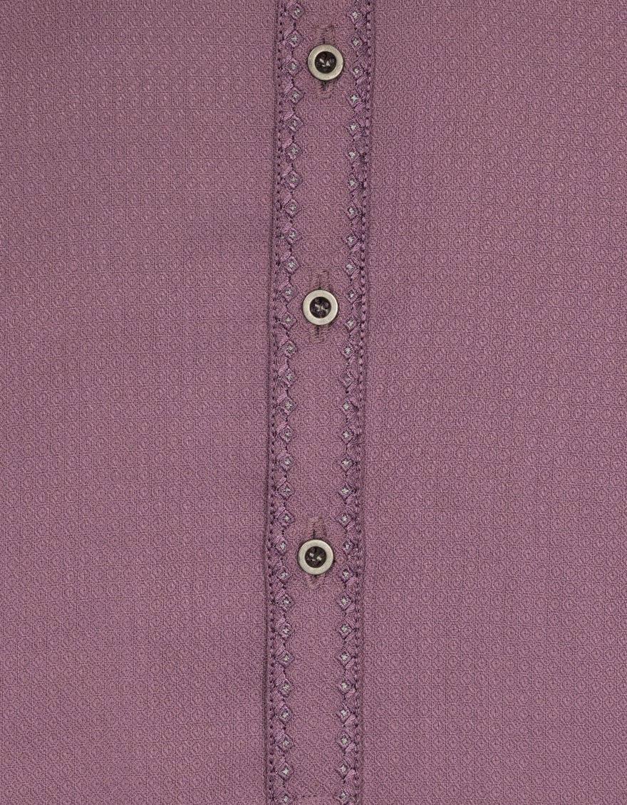 PURPLE SEMI-FORMAL KAMEEZ SHALWAR