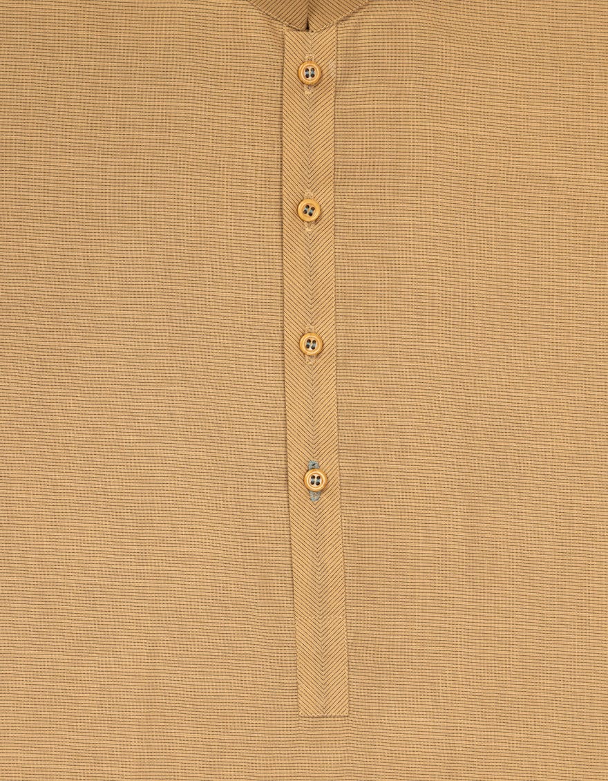 BISCUIT BROWN CASUAL KURTA TROUSERS