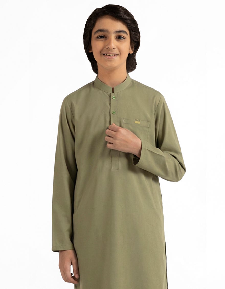 GREEN CASUAL KURTA TROUSERS