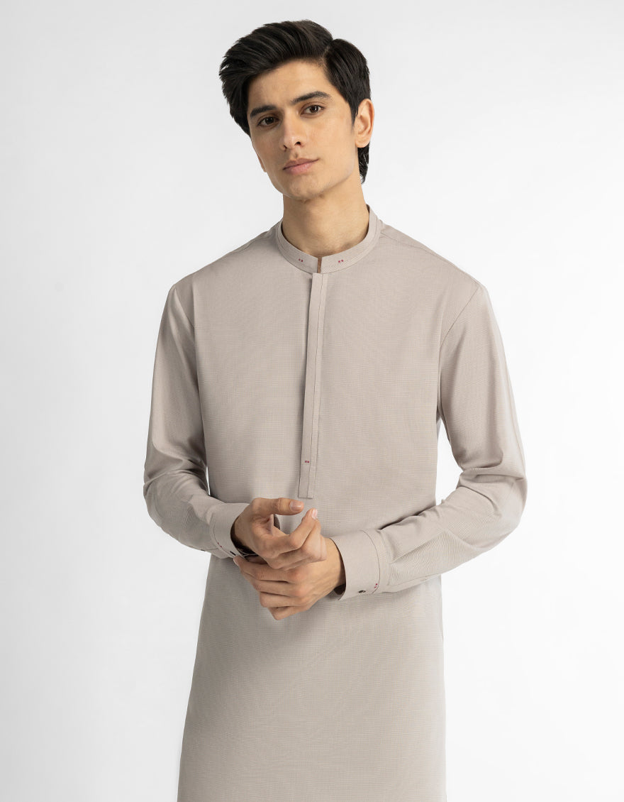 TEA PINK CASUAL KAMEEZ SHALWAR