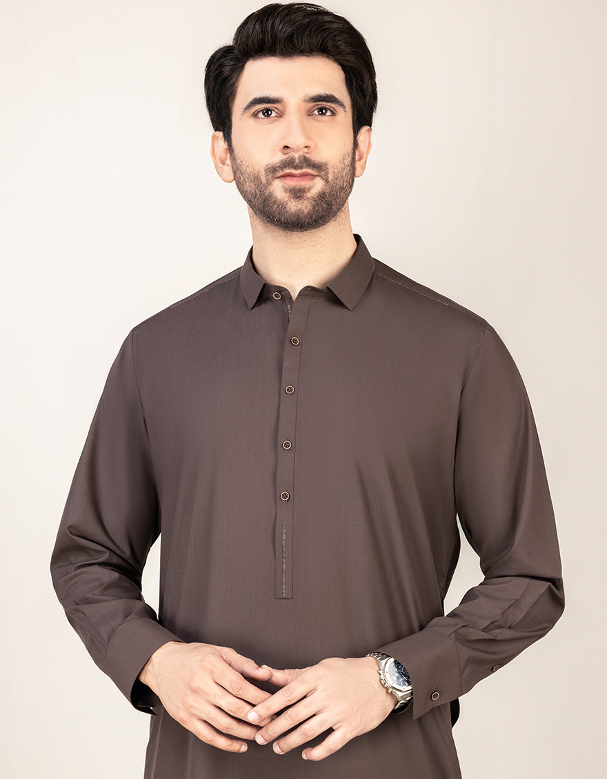Dark Brown Casual Jubba