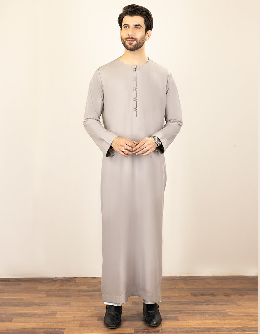 Grey Casual Jubba