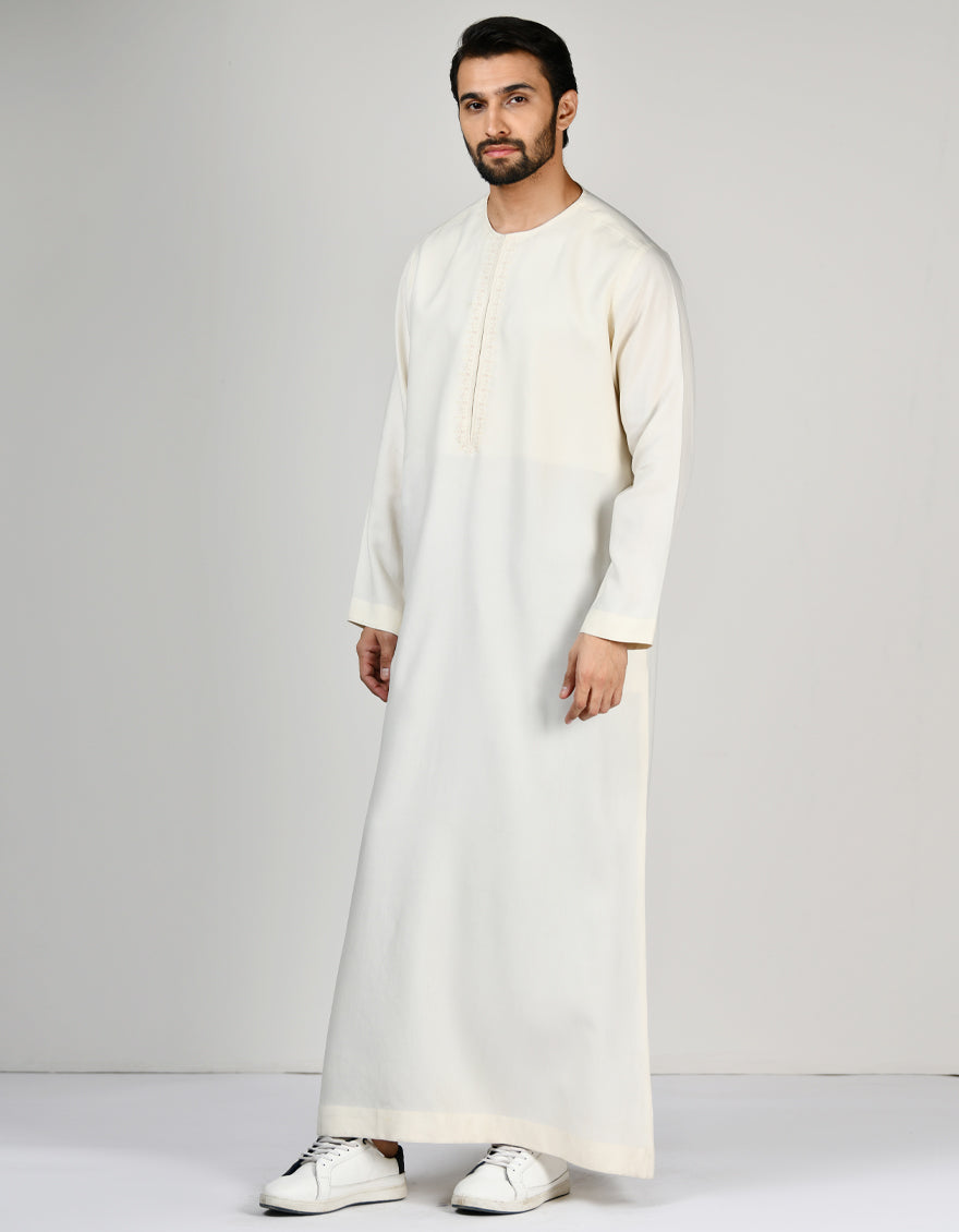 Cream Semi-Formal Jubba