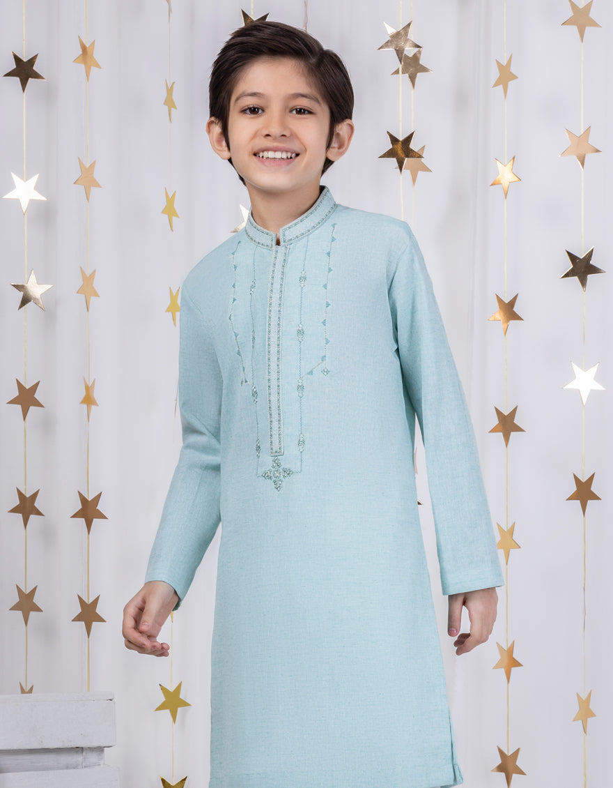 SEA GREEN FORMAL KURTA