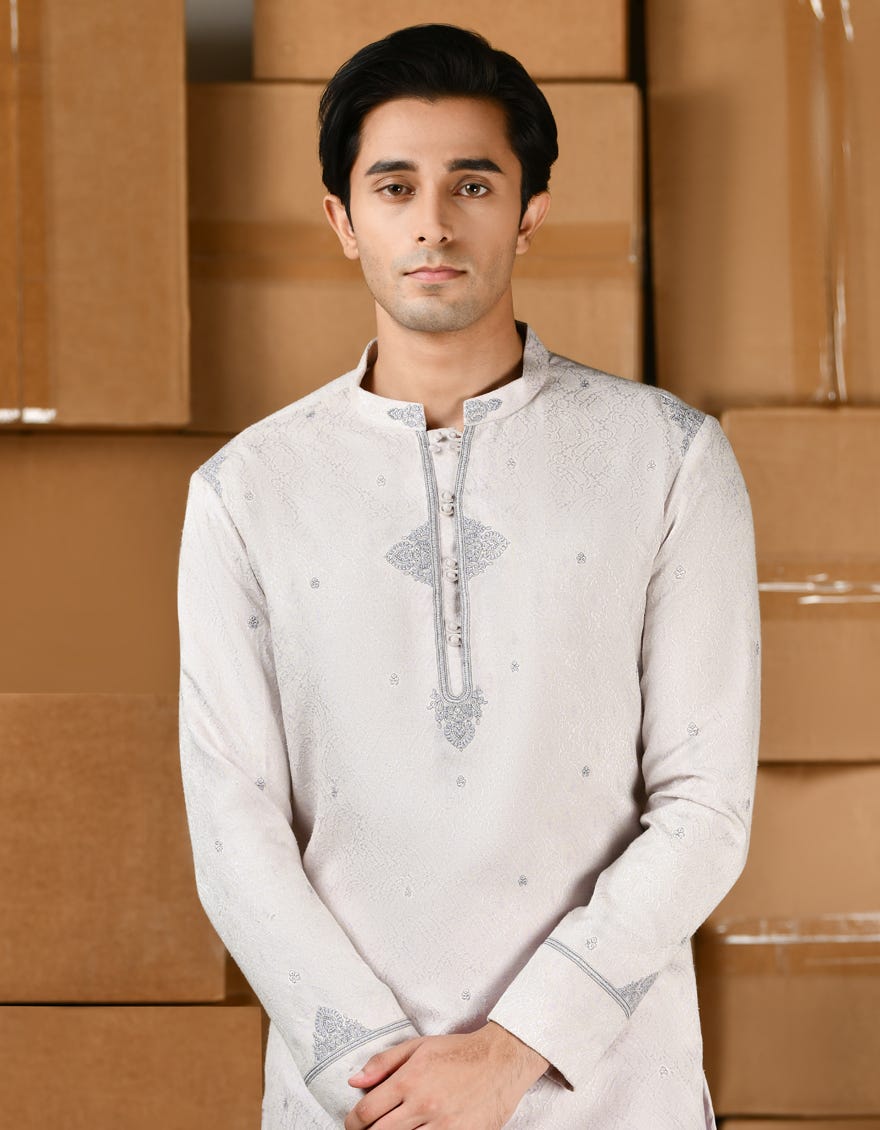 PURPLE BLENDED SPECIAL KURTA