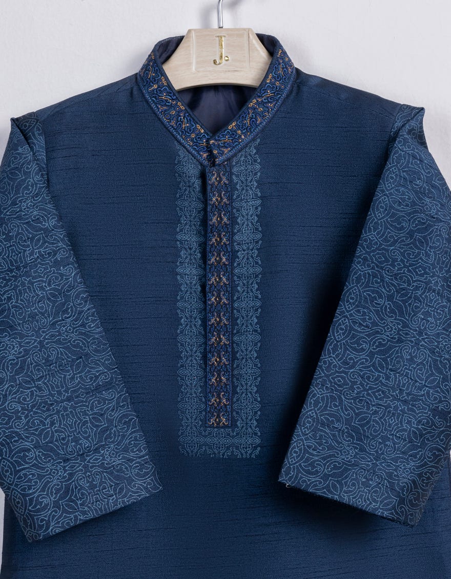 BLUE KAMEEZ SHALWAR | JJIKS-SP-46030