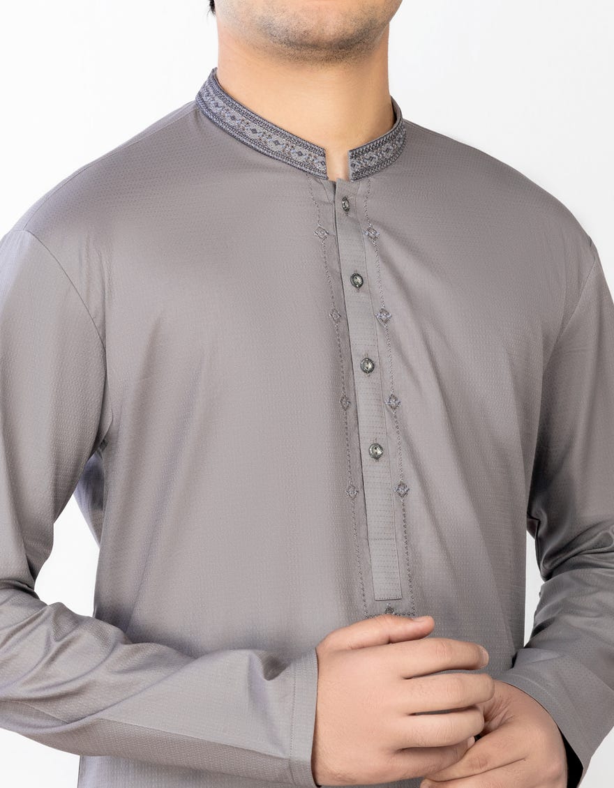 MAUVE COTTON KAMEEZ SHALWAR | JTKS-S-46046