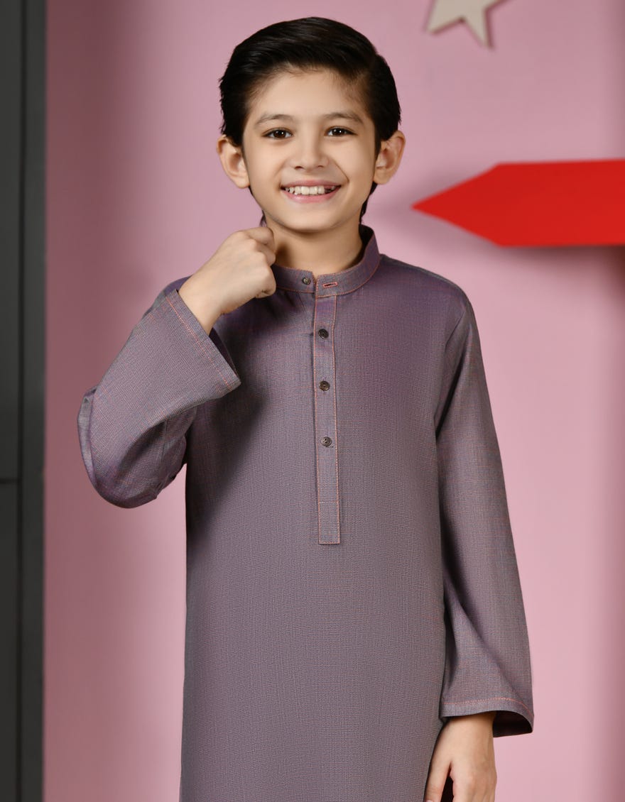 BLUE BLENDED KURTA | JCK-W-46188