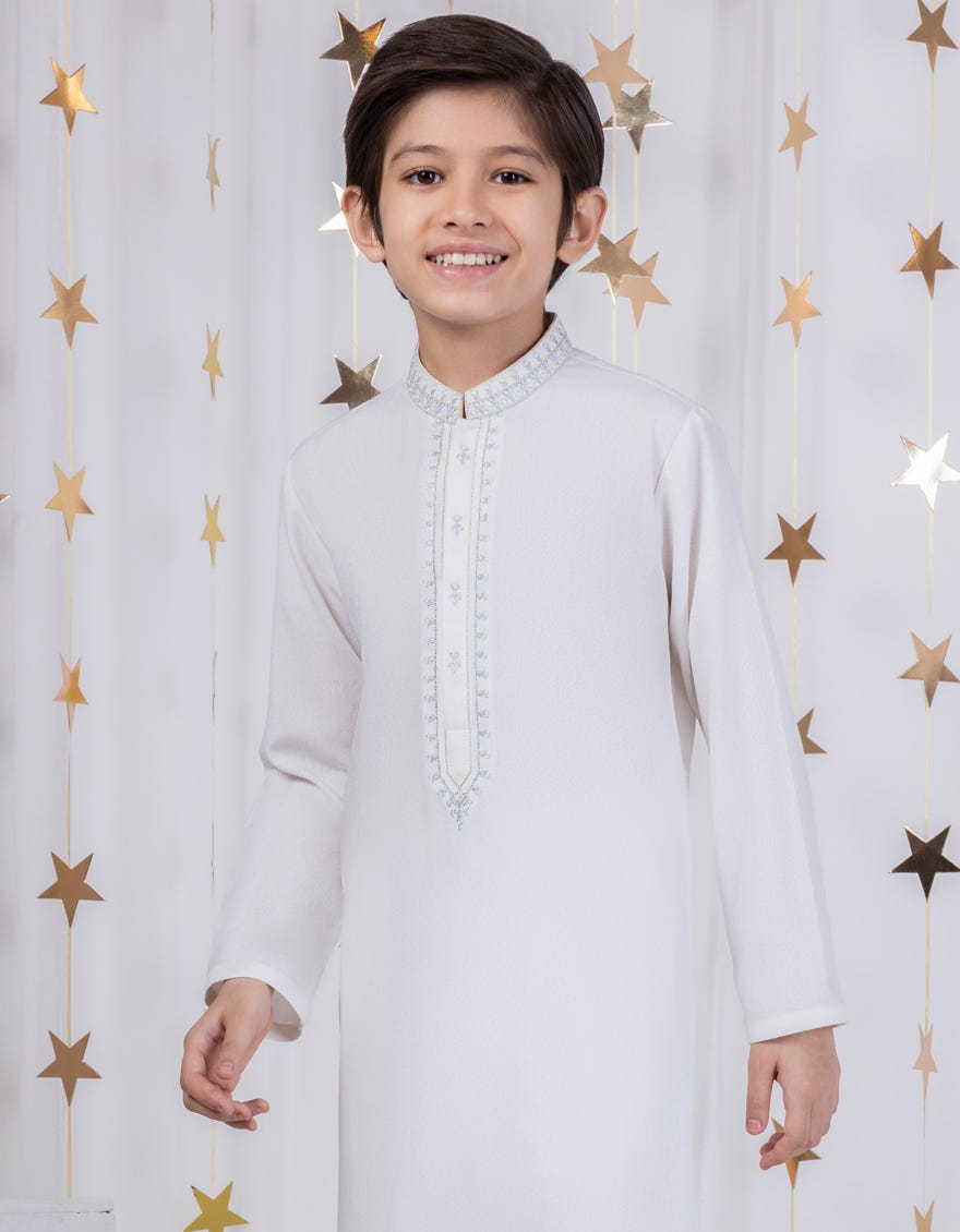 WHITE KAMEEZ SHALWAR | JCKS-A-46315
