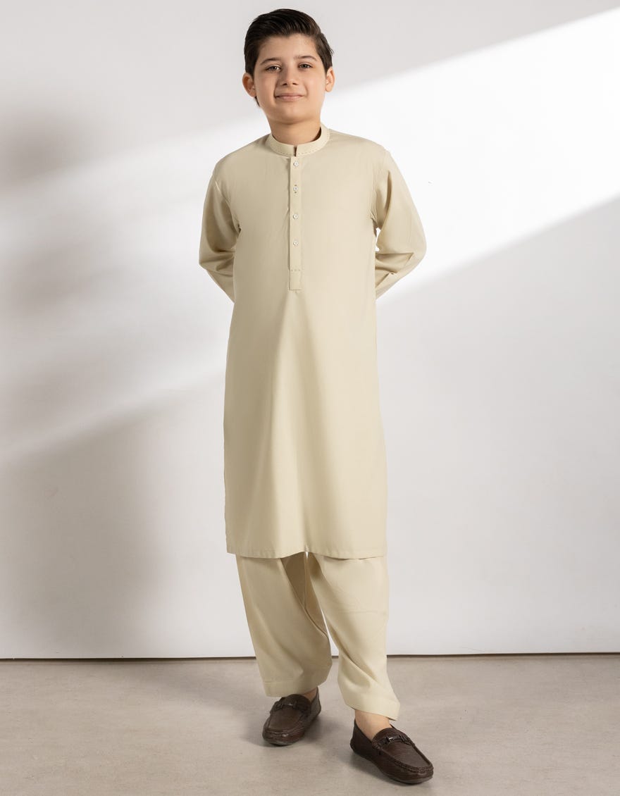 FAWN BLENDED KAMEEZ SHALWAR