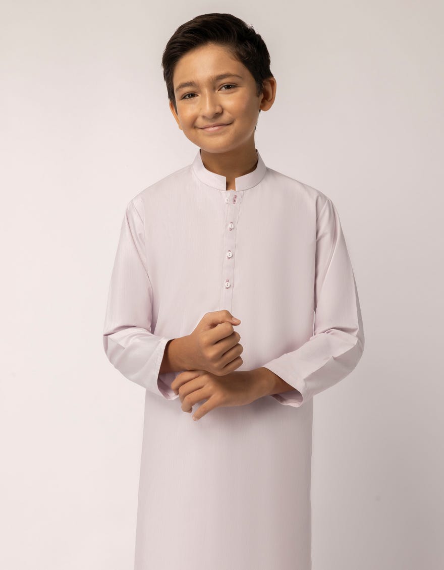 LILAC BLENDED KAMEEZ SHALWAR