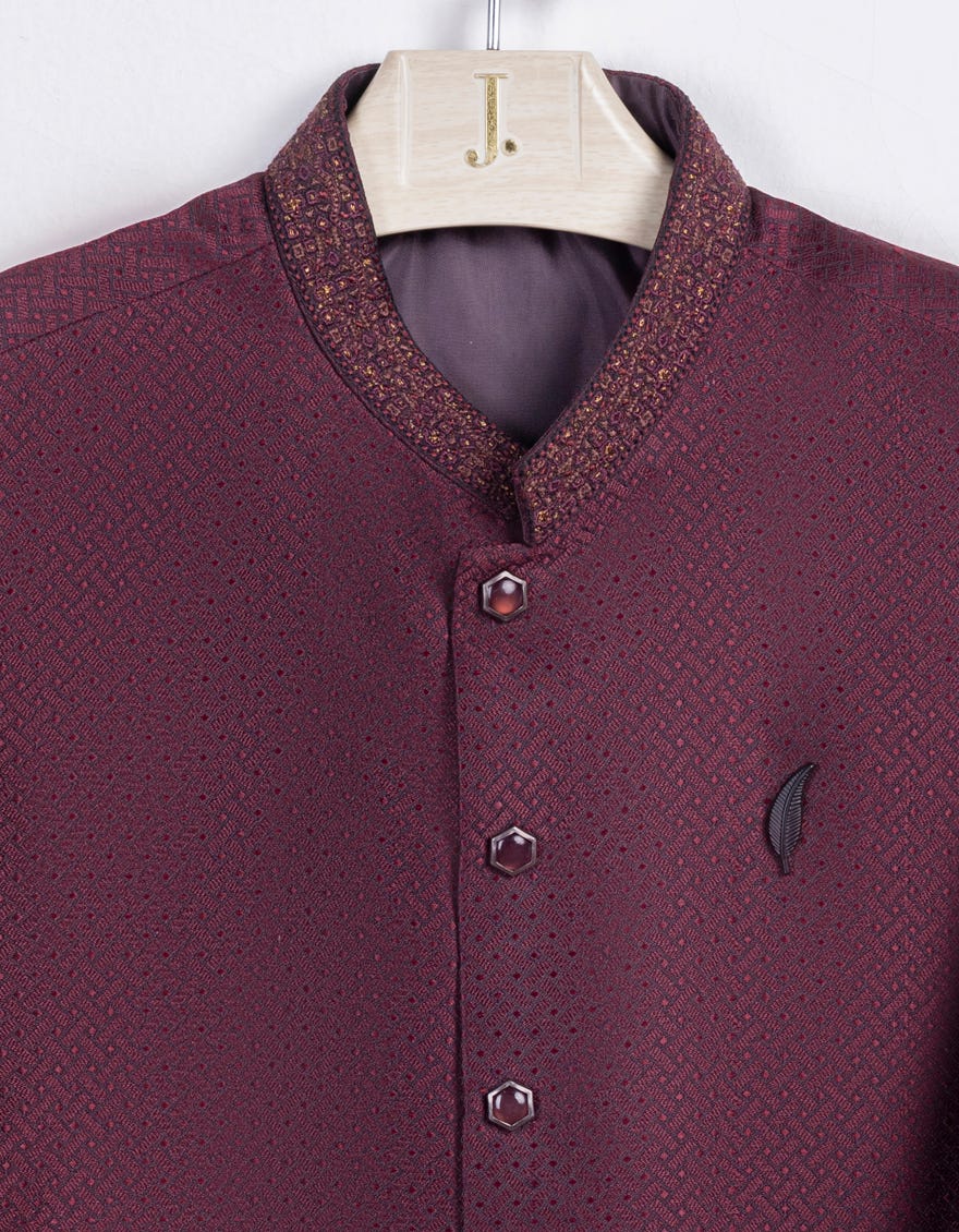 PURPLE KAMEEZ SHALWAR | JJIKS-SP-47060