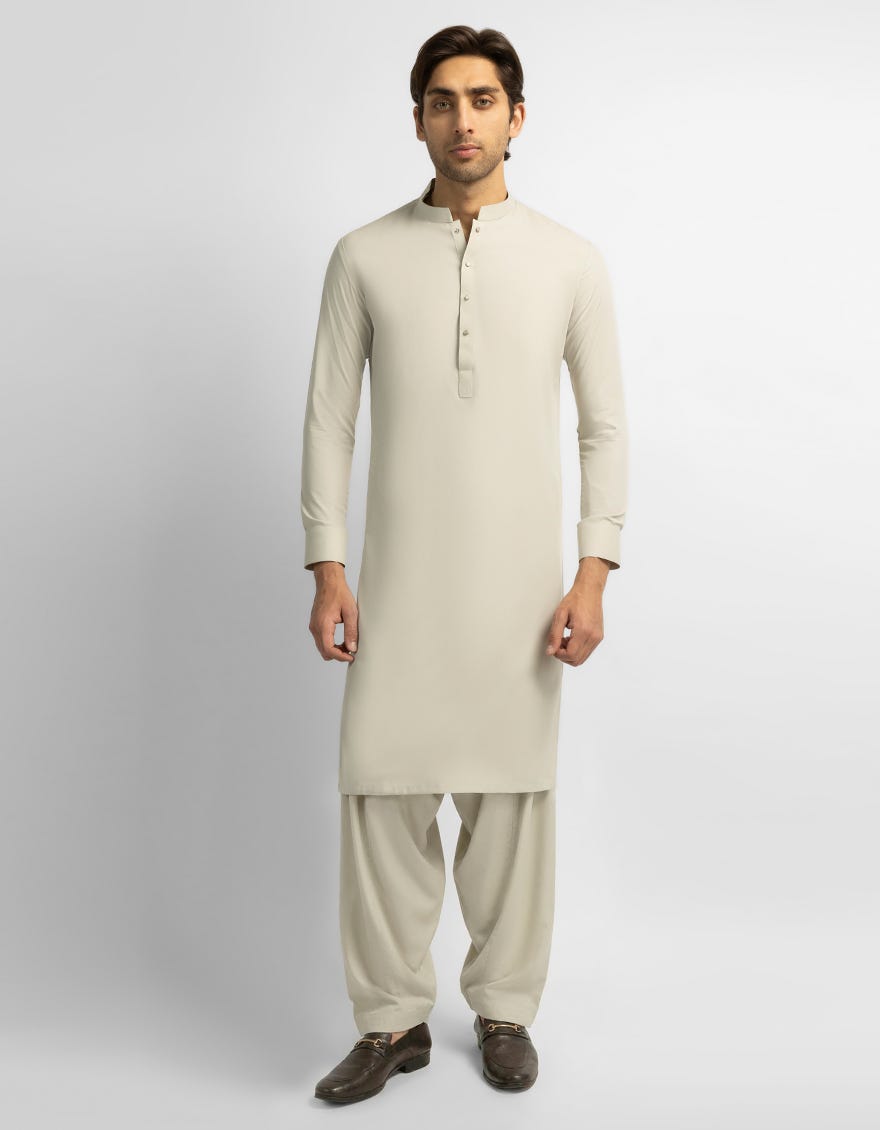 STONE PLAIN KAMEEZ SHALWAR