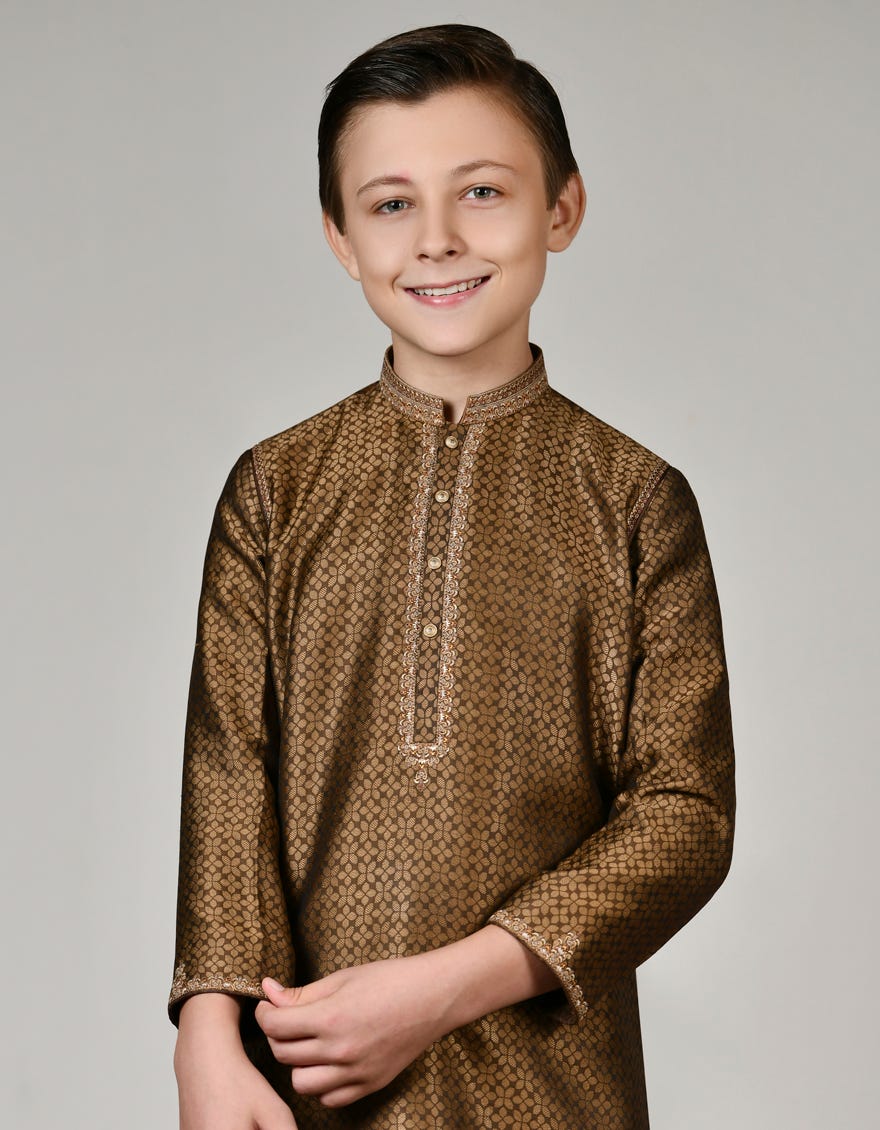 BROWN FORMAL KURTA | JCK-SP-48031