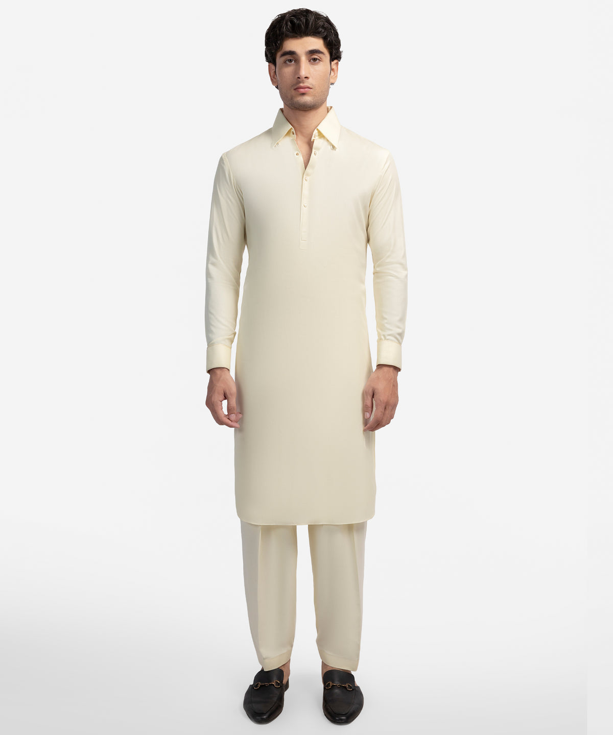 Off White Formal Kameez Shalwar