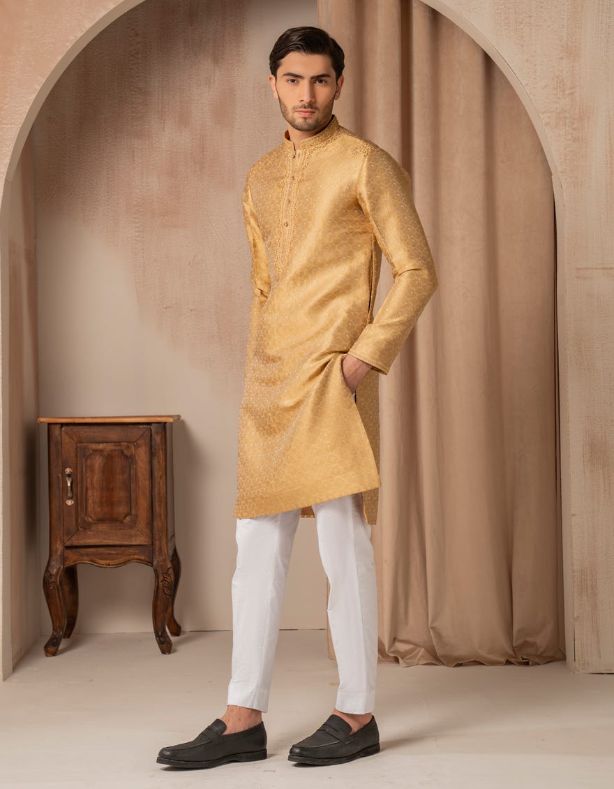 GOLDEN BLENDED SPECIAL KURTA