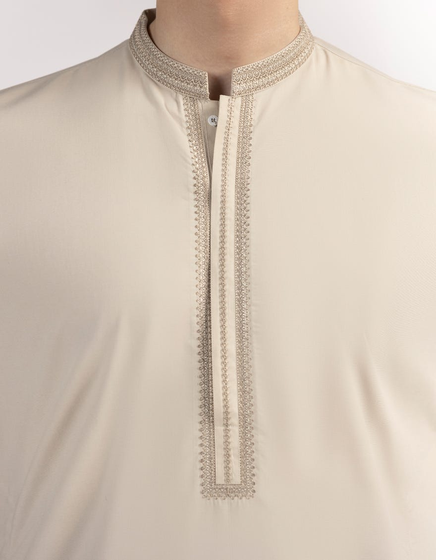 FAWN BLENDED KURTA