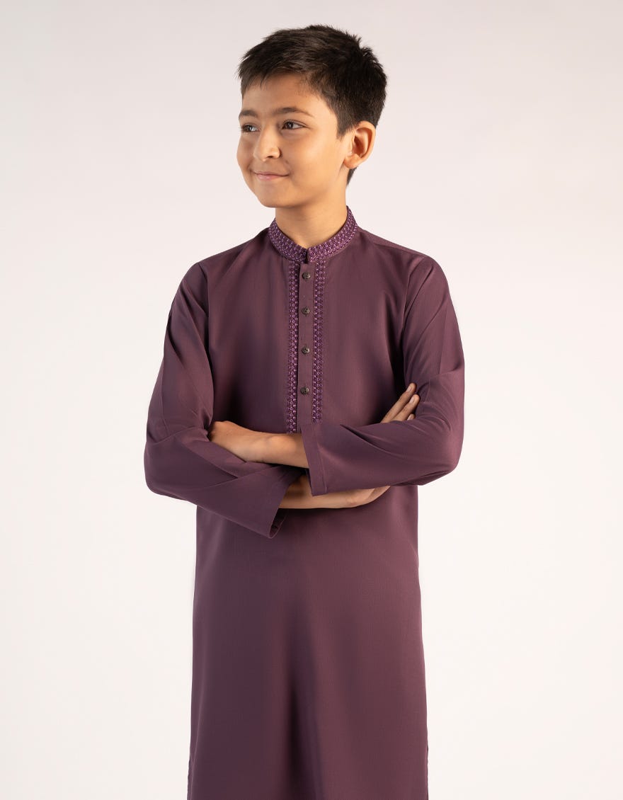 PURPLE KURTA