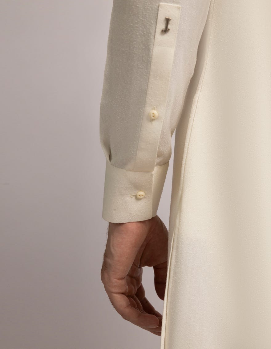 OFF WHITE FORMAL KAMEEZ SHALWAR