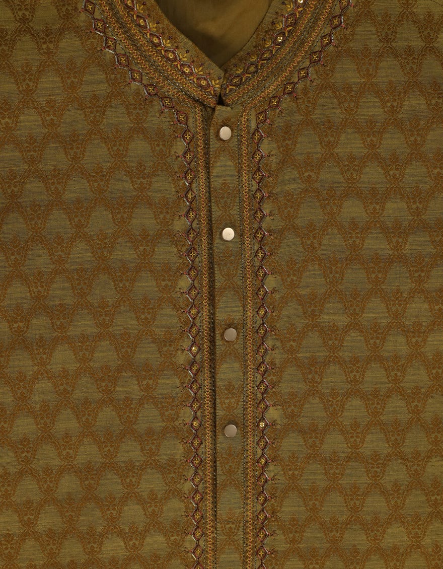 MUSTARD FORMAL KURTA