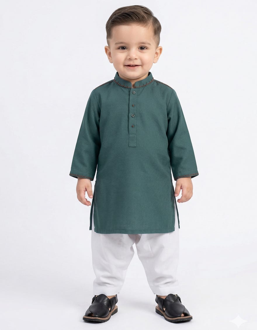 SEA GREEN SEMI-FORMAL KAMEEZ SHALWAR