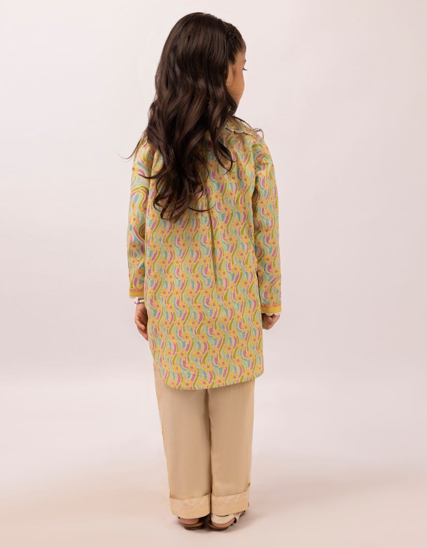 MULTICOLOR LAWN EMBROIDERED 2PC STITCHED