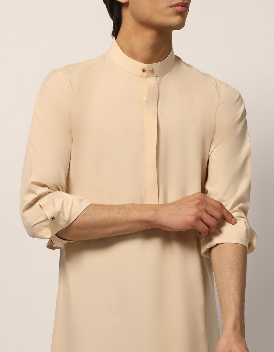 Beige Casual Jubba