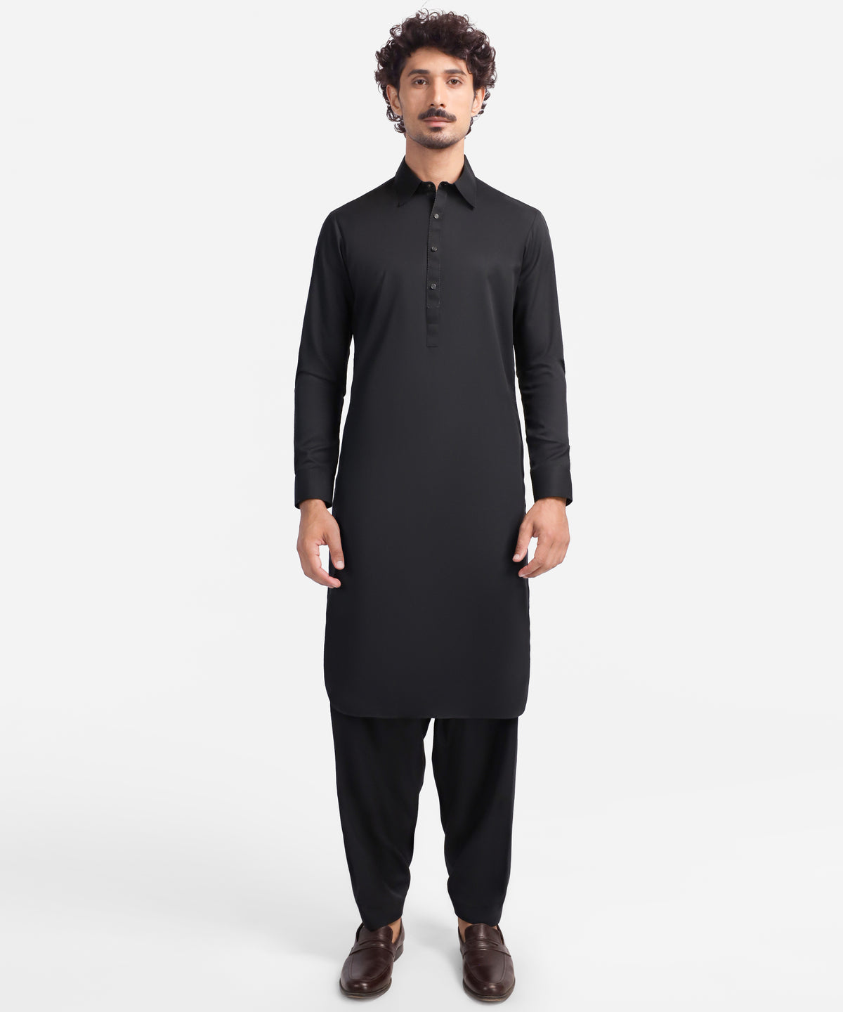 Black Casual Kameez Shalwar