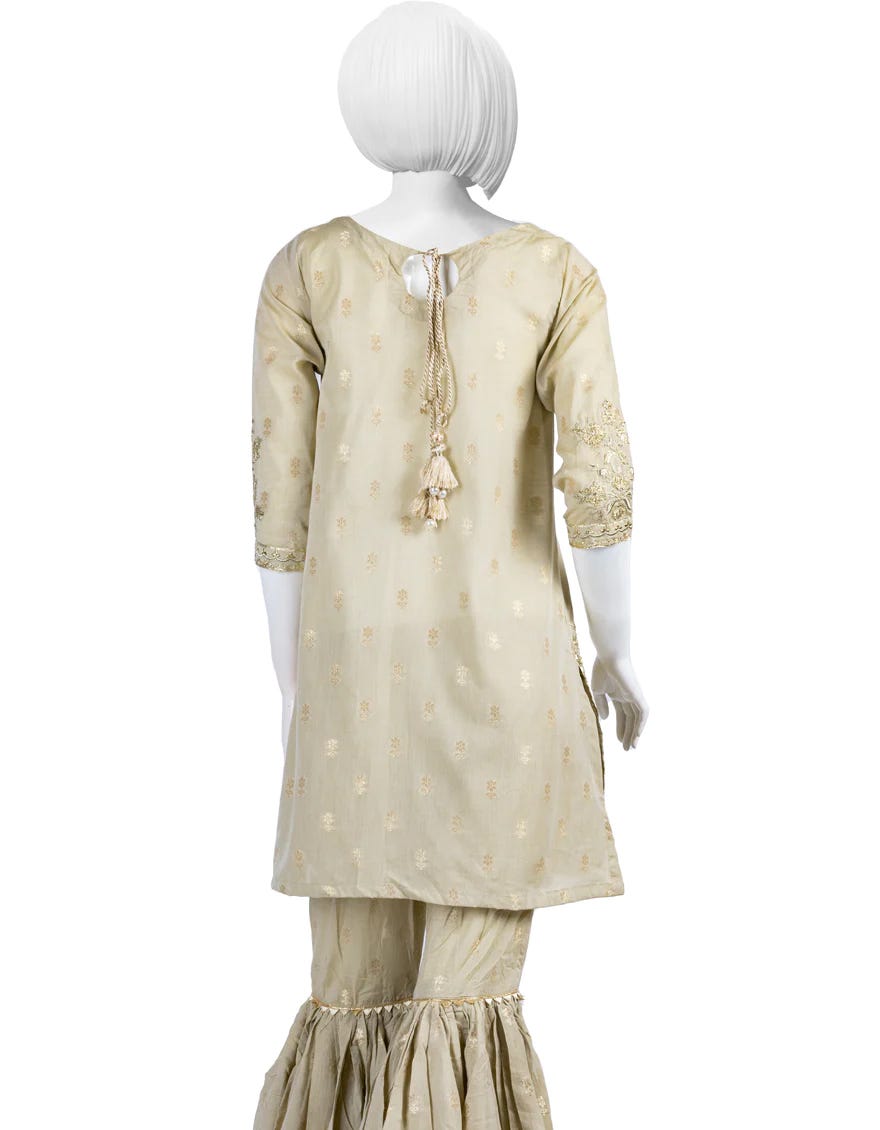 GREEN JACQUARD TEENS 3PC | JGK-S-YGTL-618-23