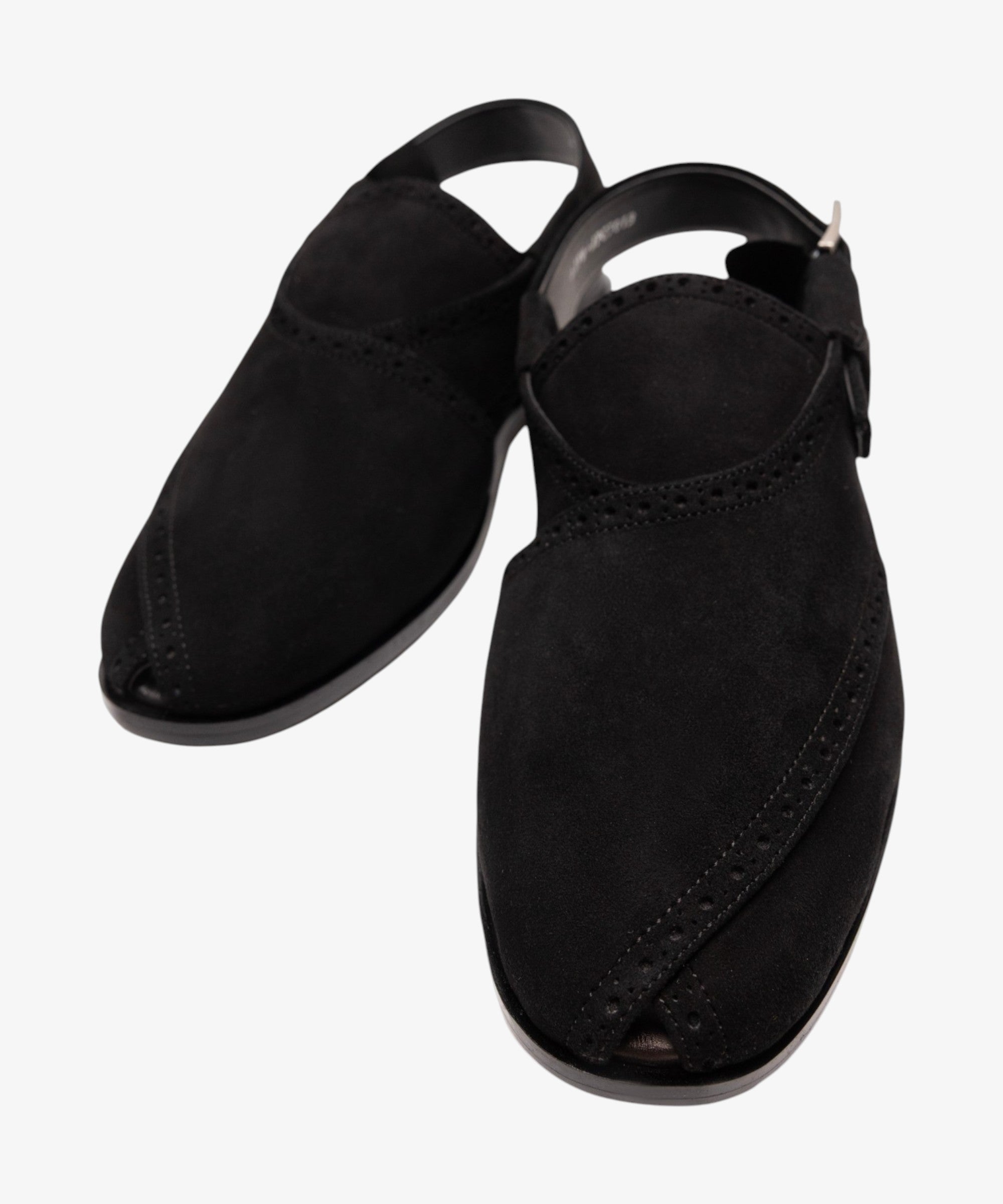 Black Peshawari Sandals