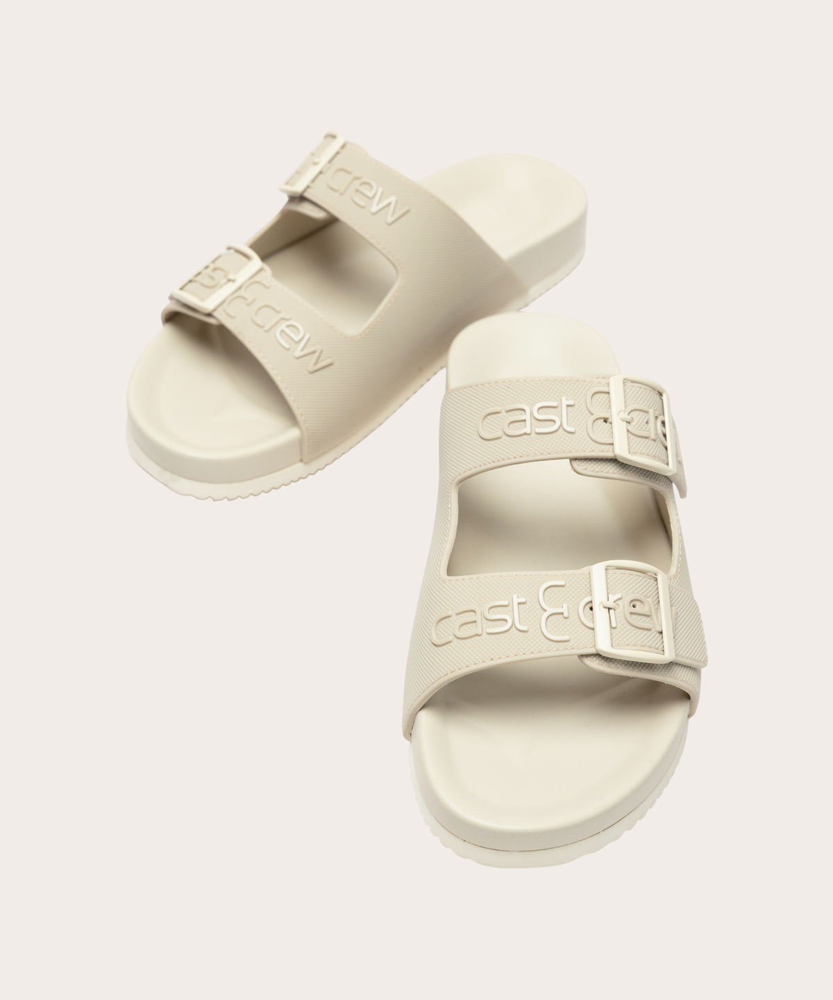 Cream Plain Slides