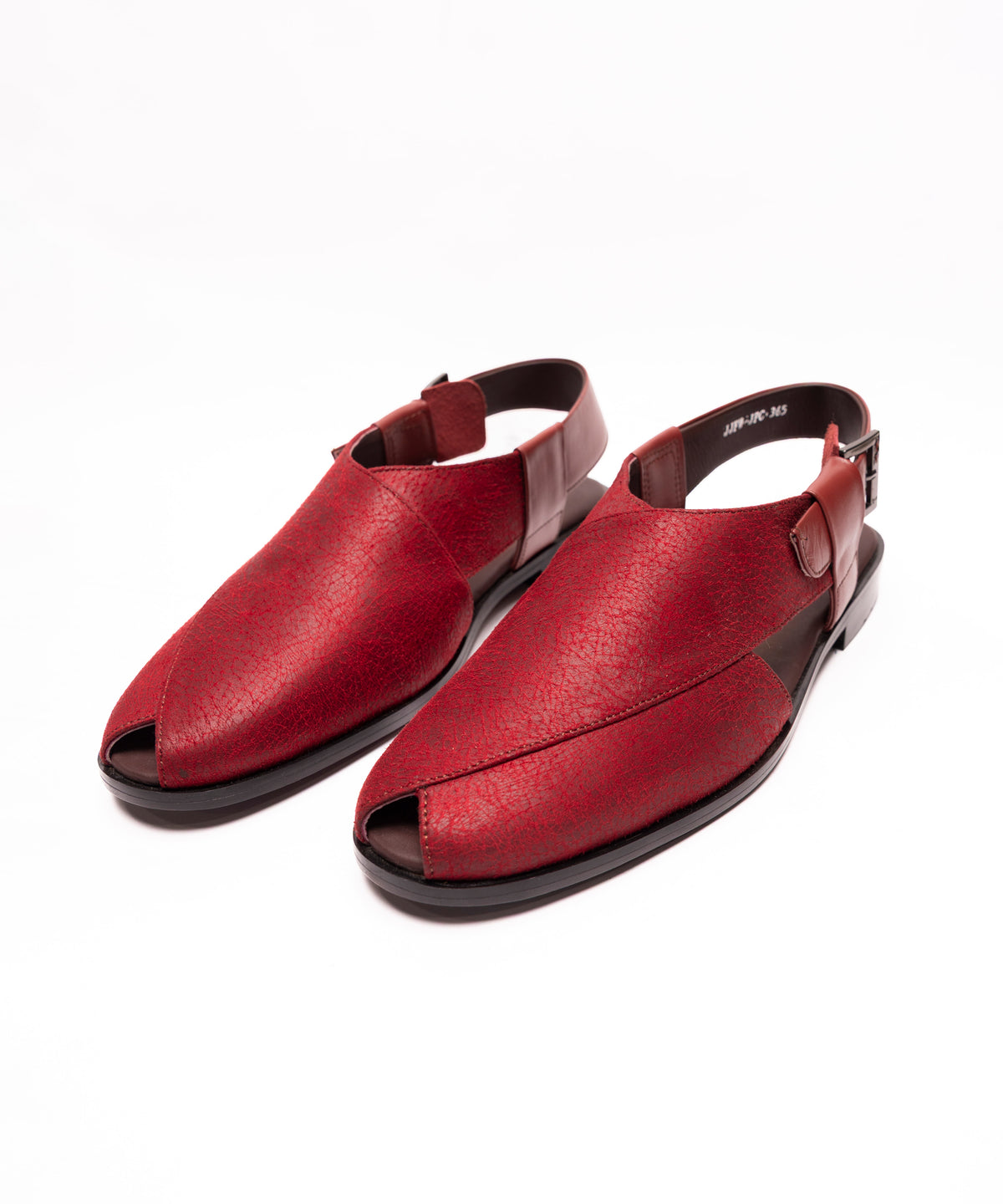 RED PESHAWARI SANDALS