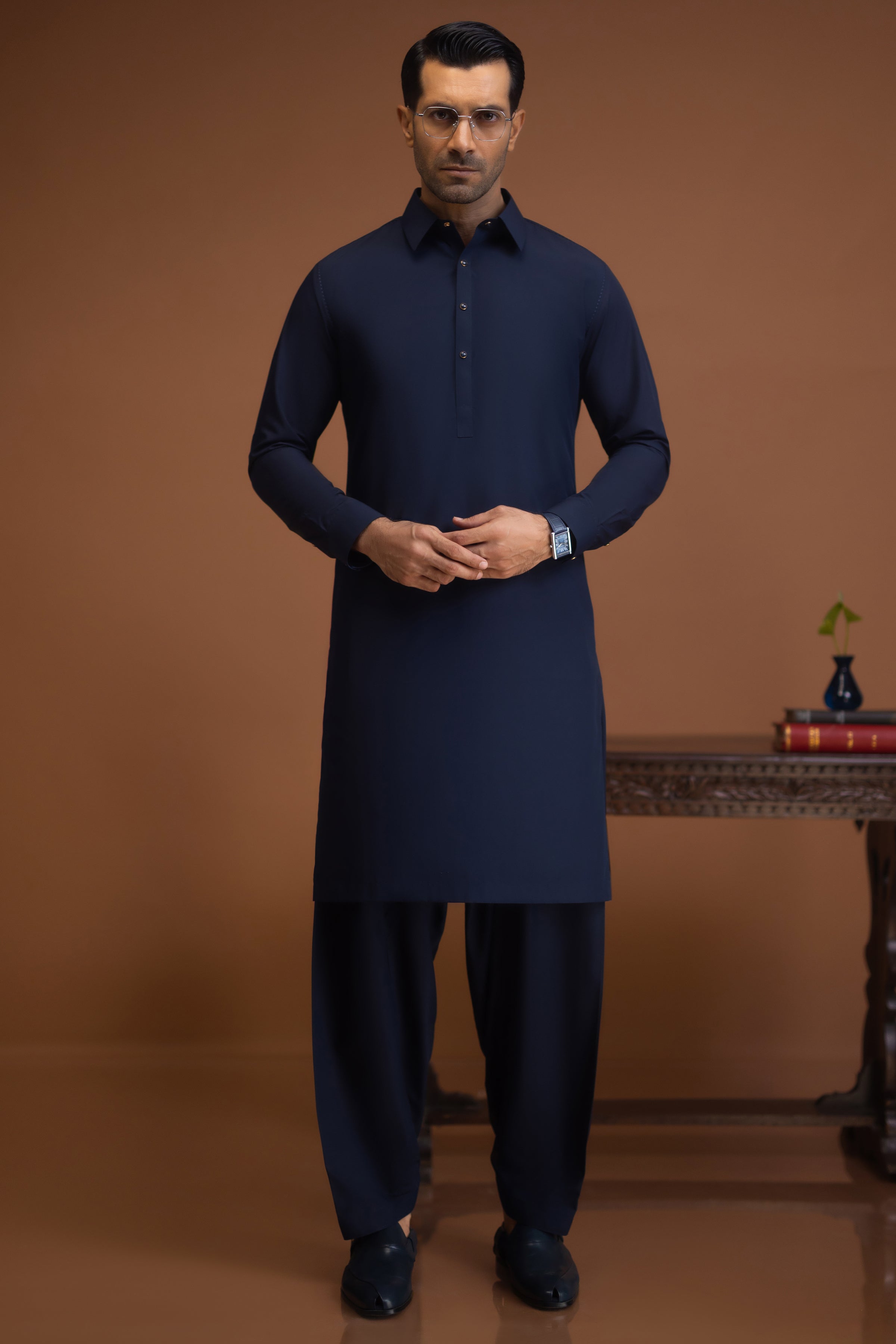 KOTKA-NAVY EXCLUSIVE KAMEEZ SHALWAR