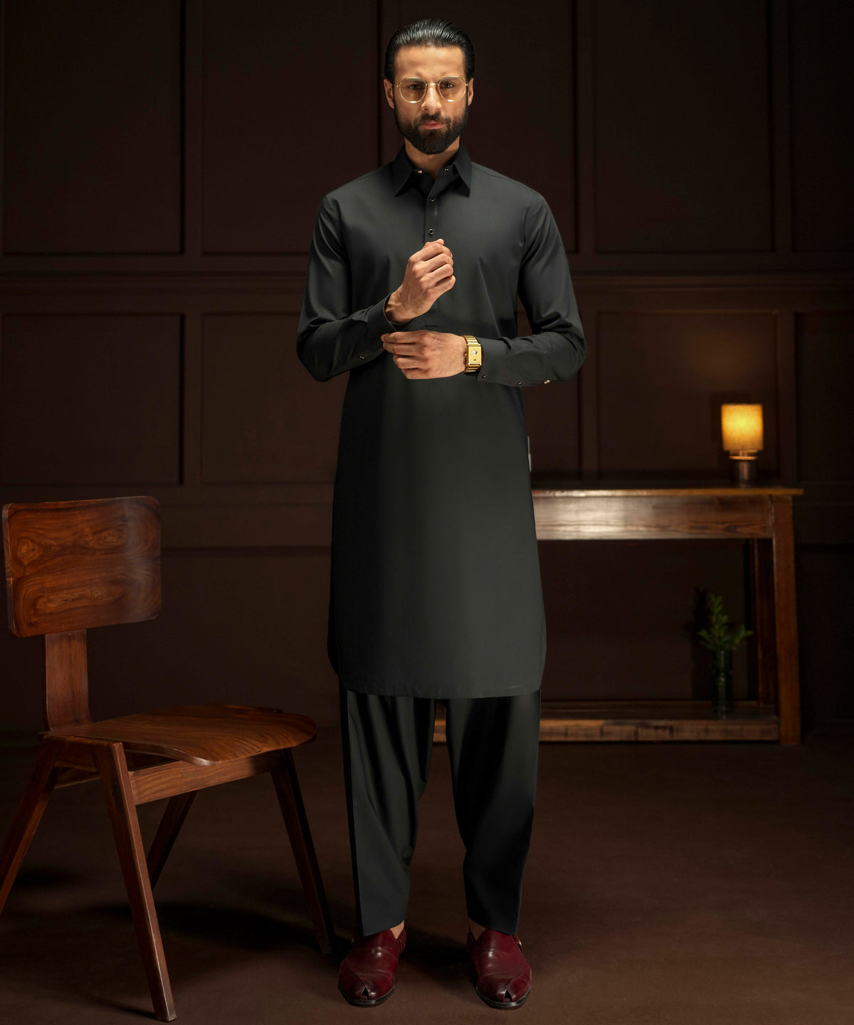 PORTLAND - Black Kameez Shalwar