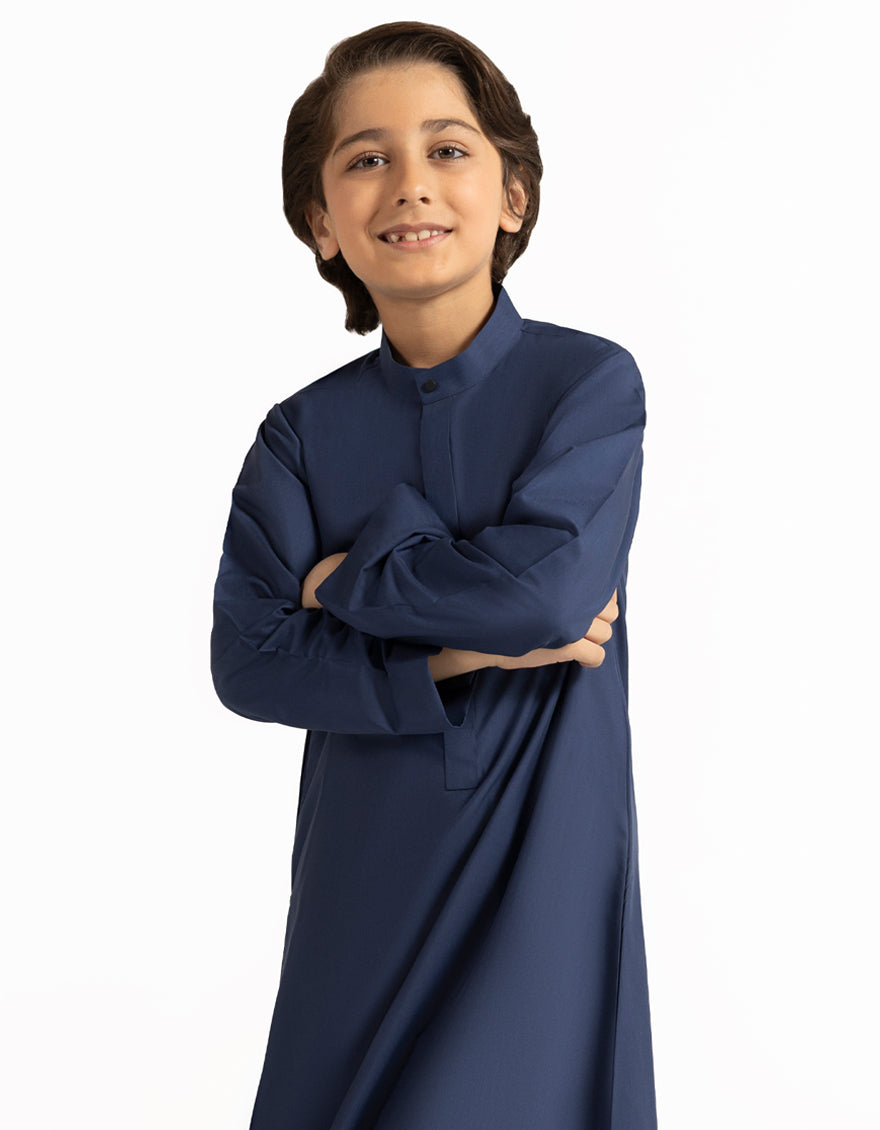 BLUE CASUAL JUBBA