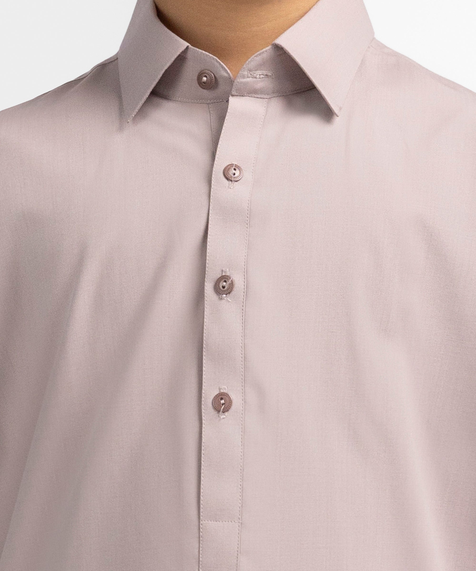 Light Purple Plain Kameez Shalwar