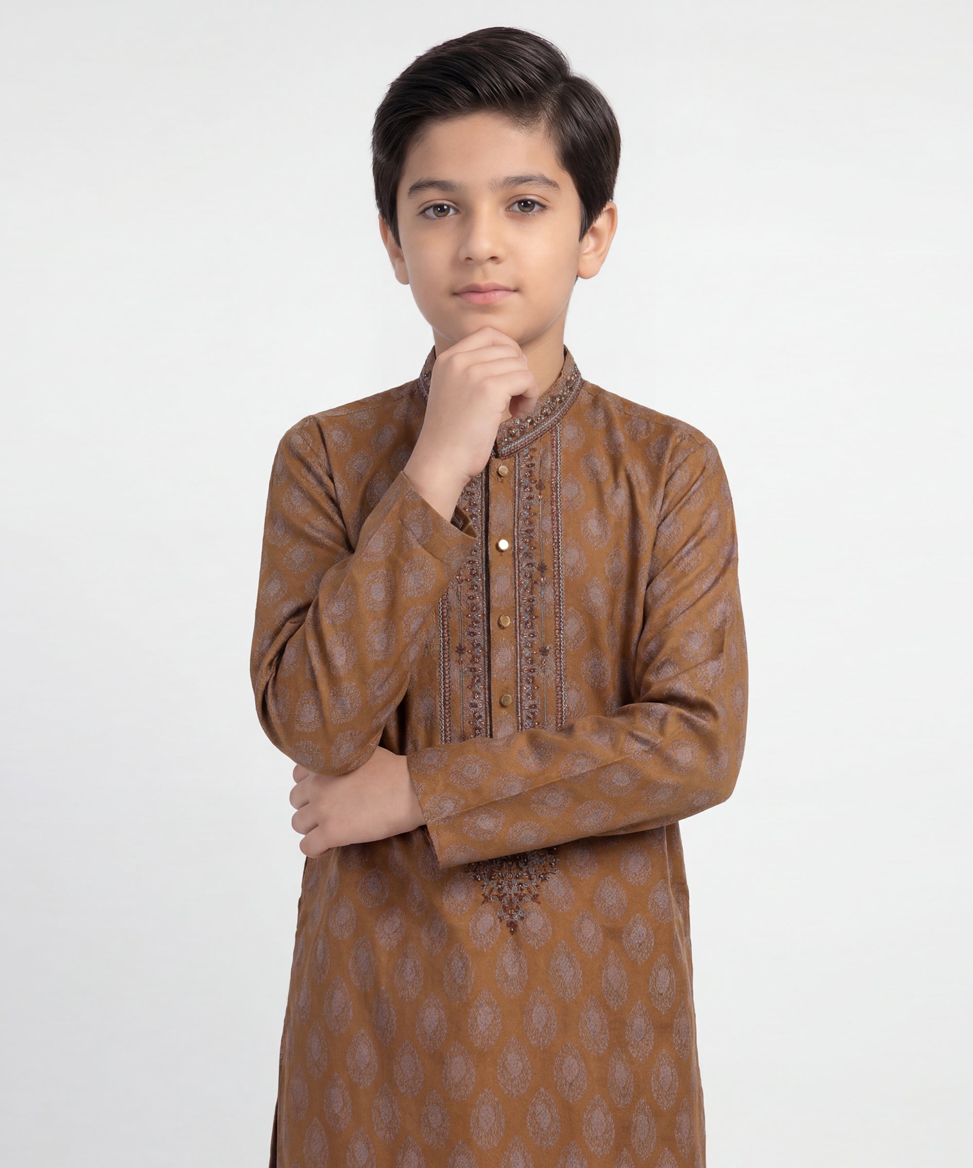 Ochre Formal Kurta