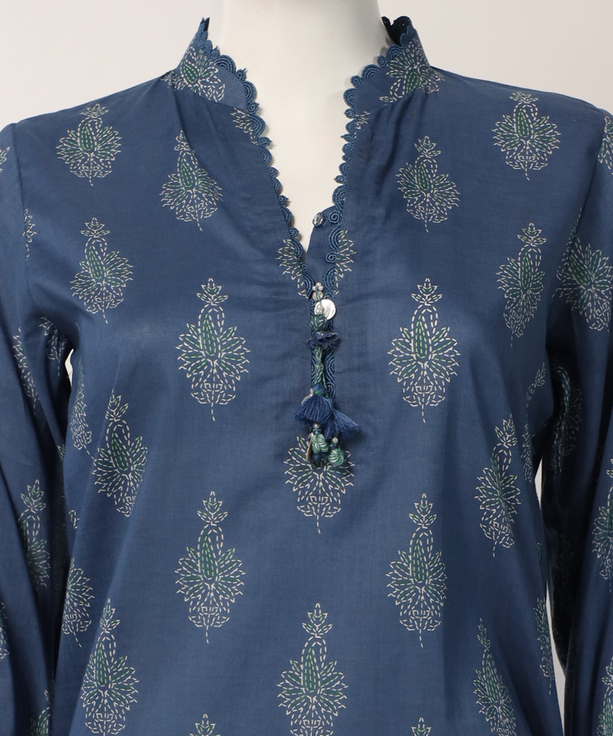 Multicolor Lawn Printed Unstitched 2Pc