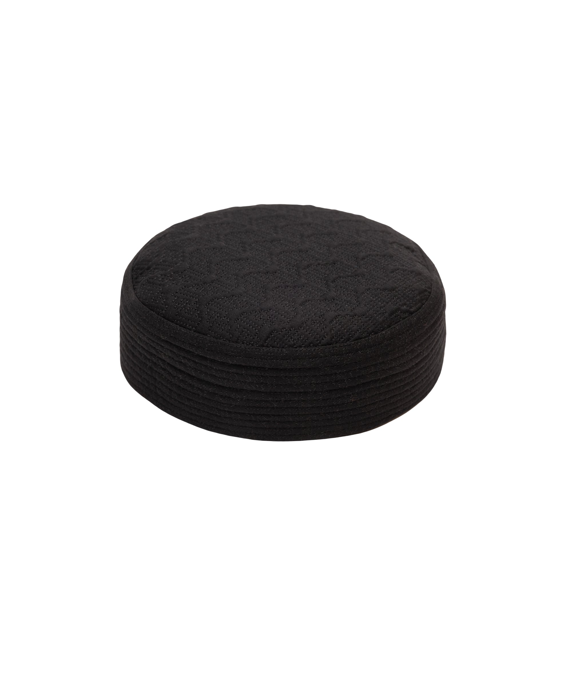 Black Plain Cap