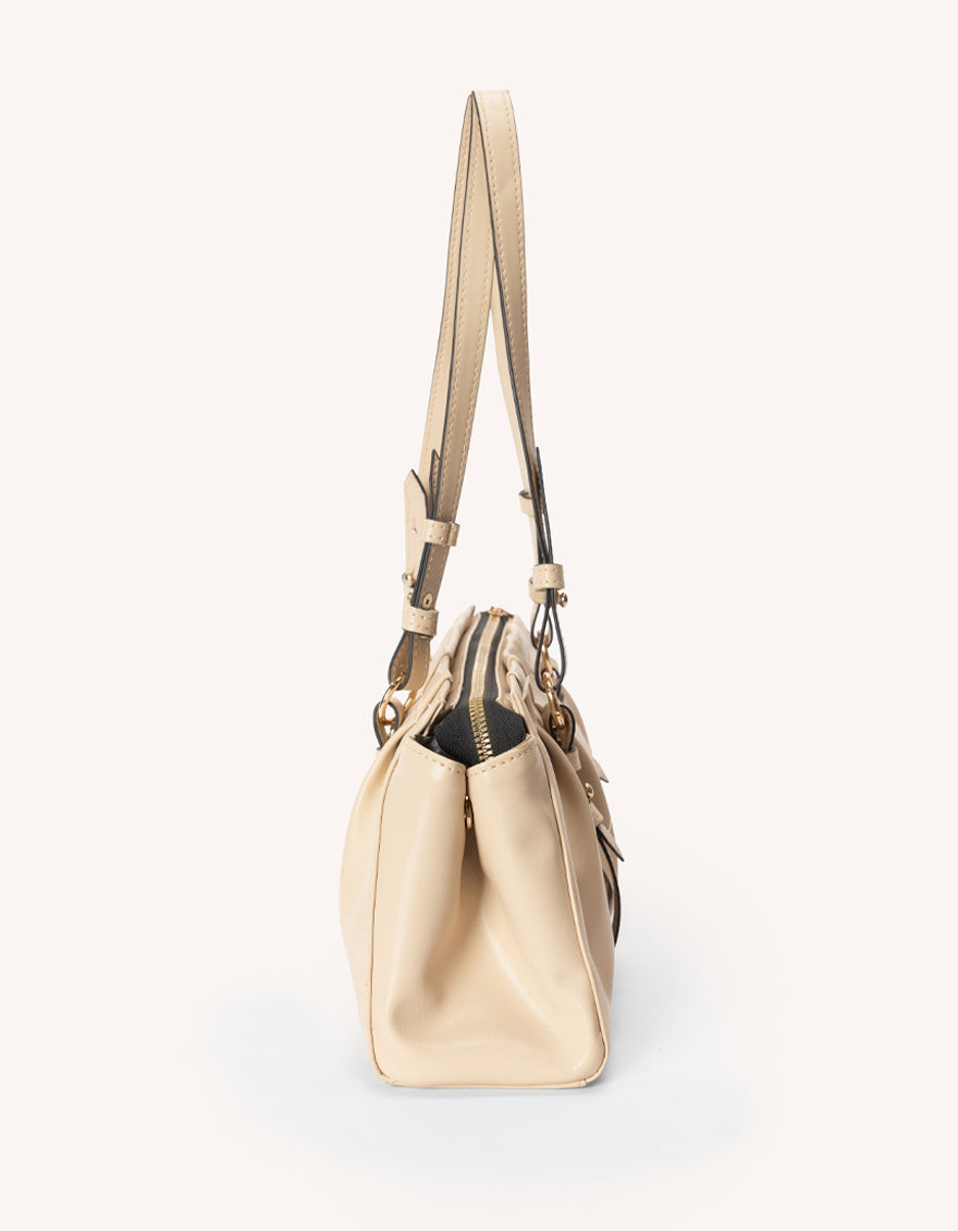 BEIGE SIDE BAG