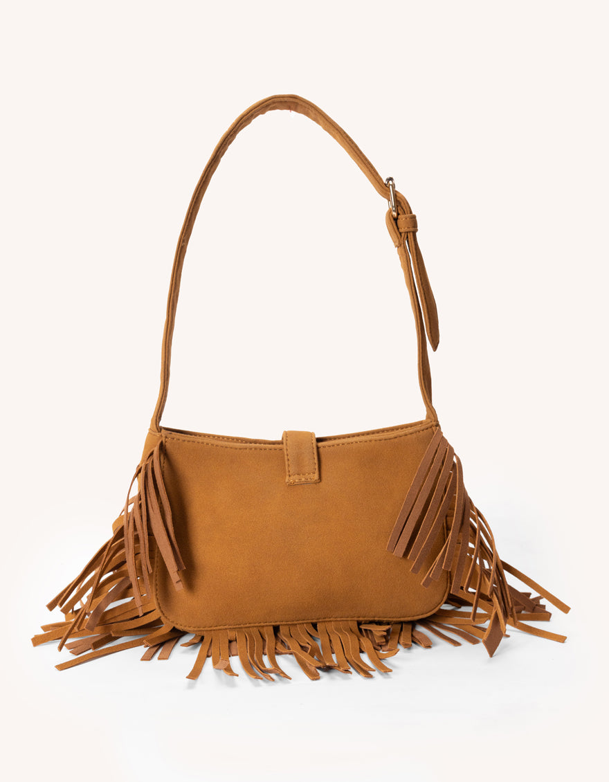 BROWN SIDE BAG