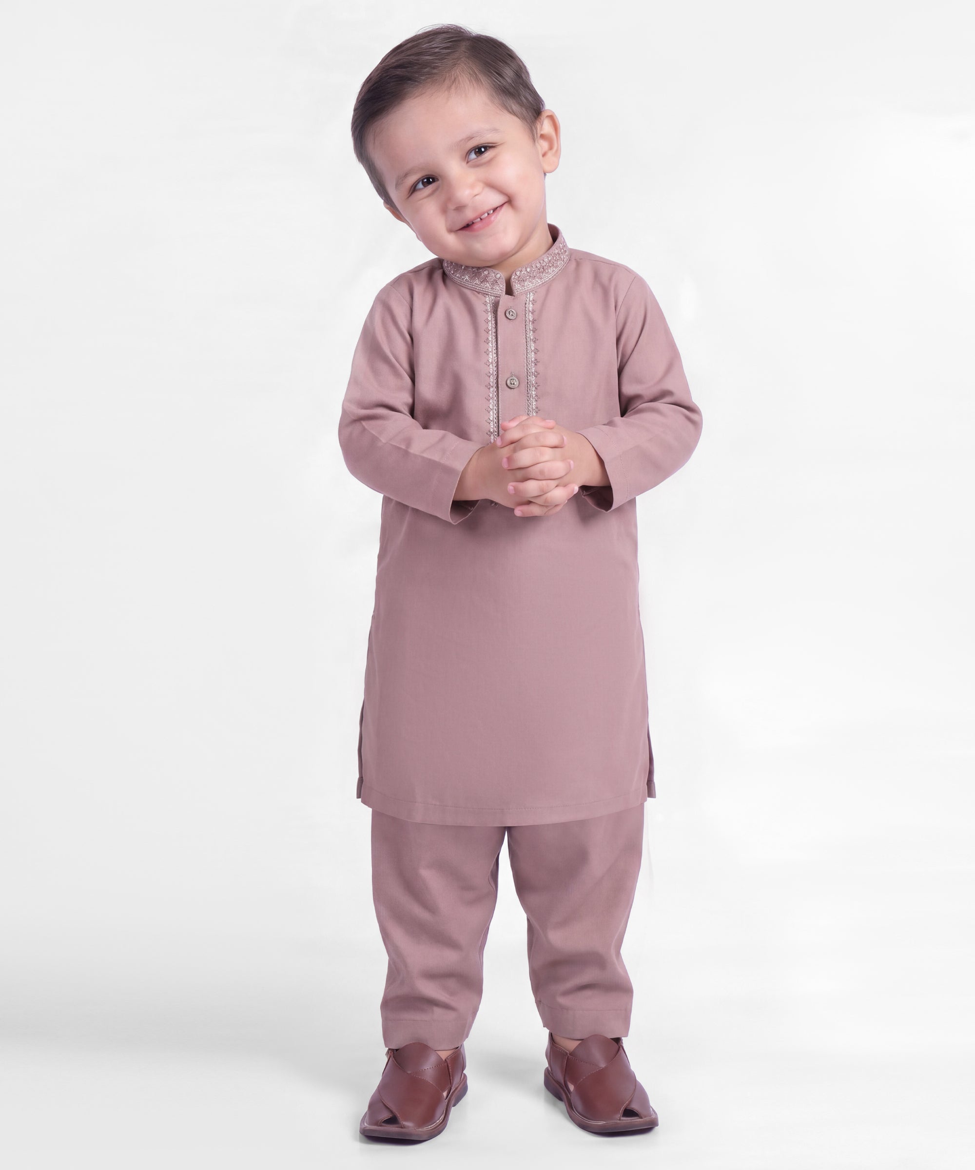 Tea Pink Kameez Shalwar