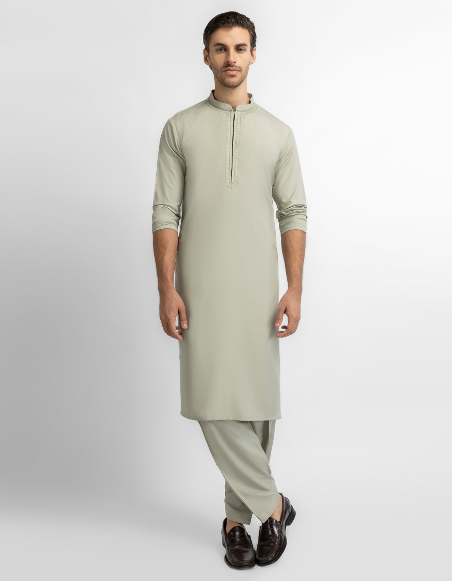 Green Formal Kameez Shalwar