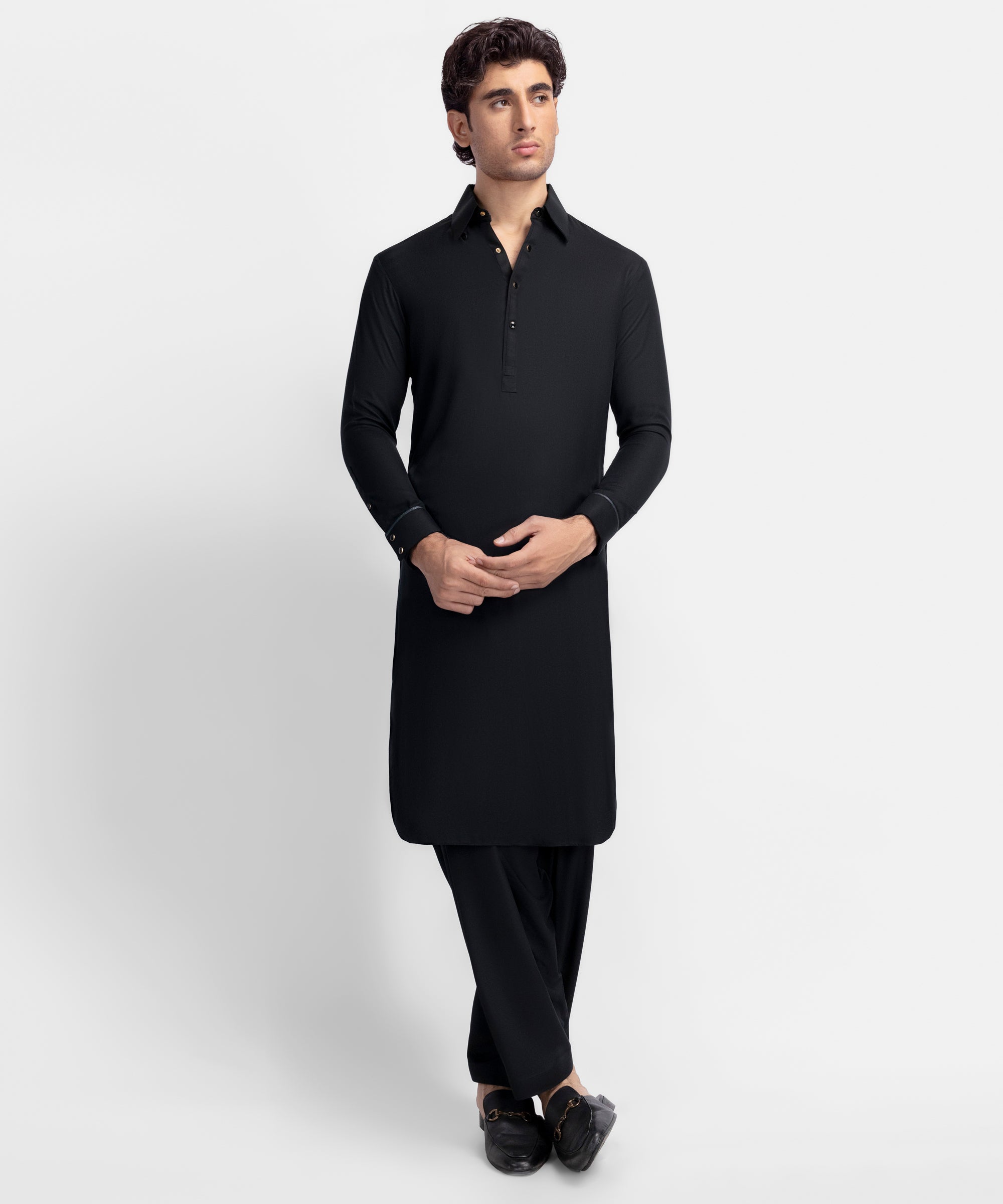 Black Formal Kameez Shalwar