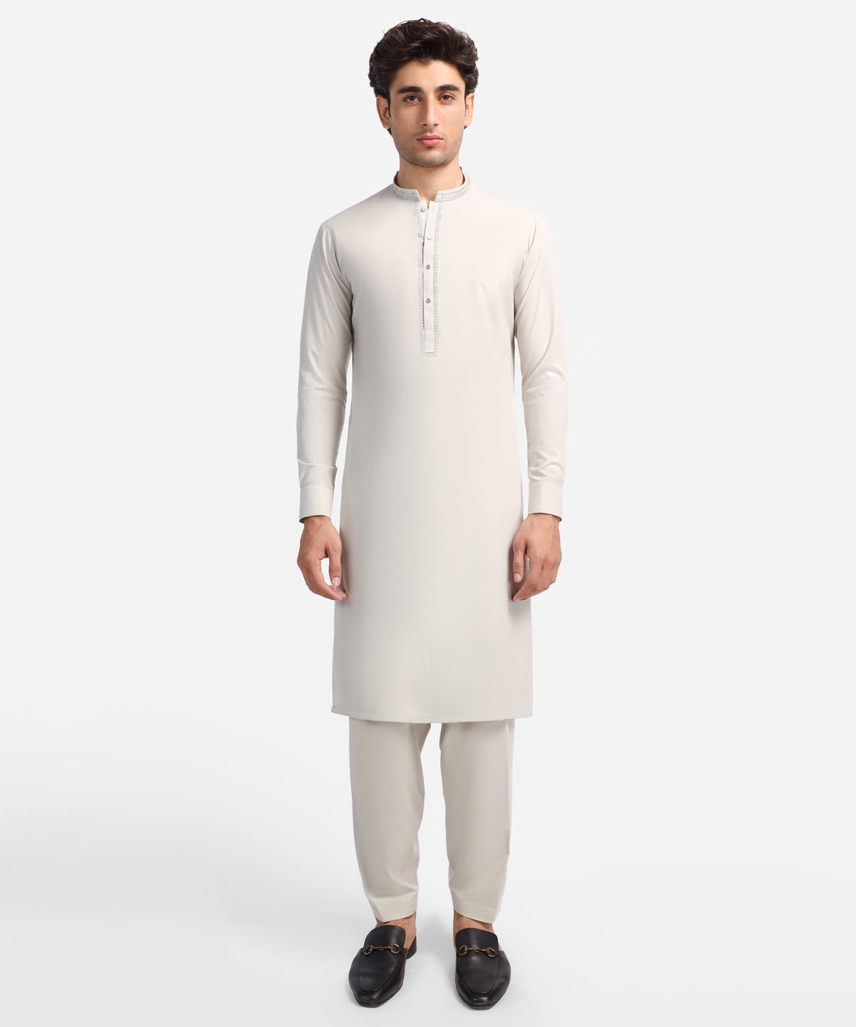 Sand Formal Kameez Shalwar