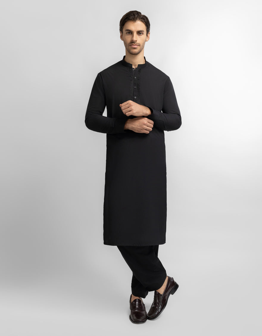 Black Formal Kameez Shalwar
