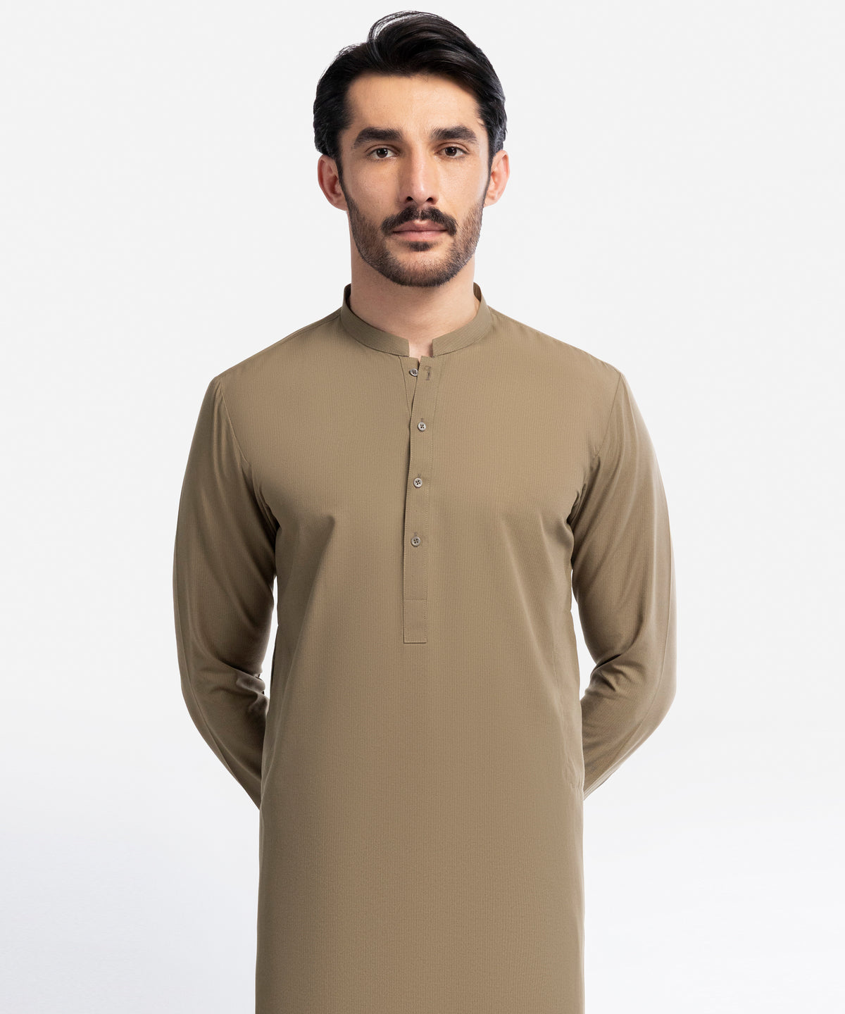 Brown Unstitched Fabric