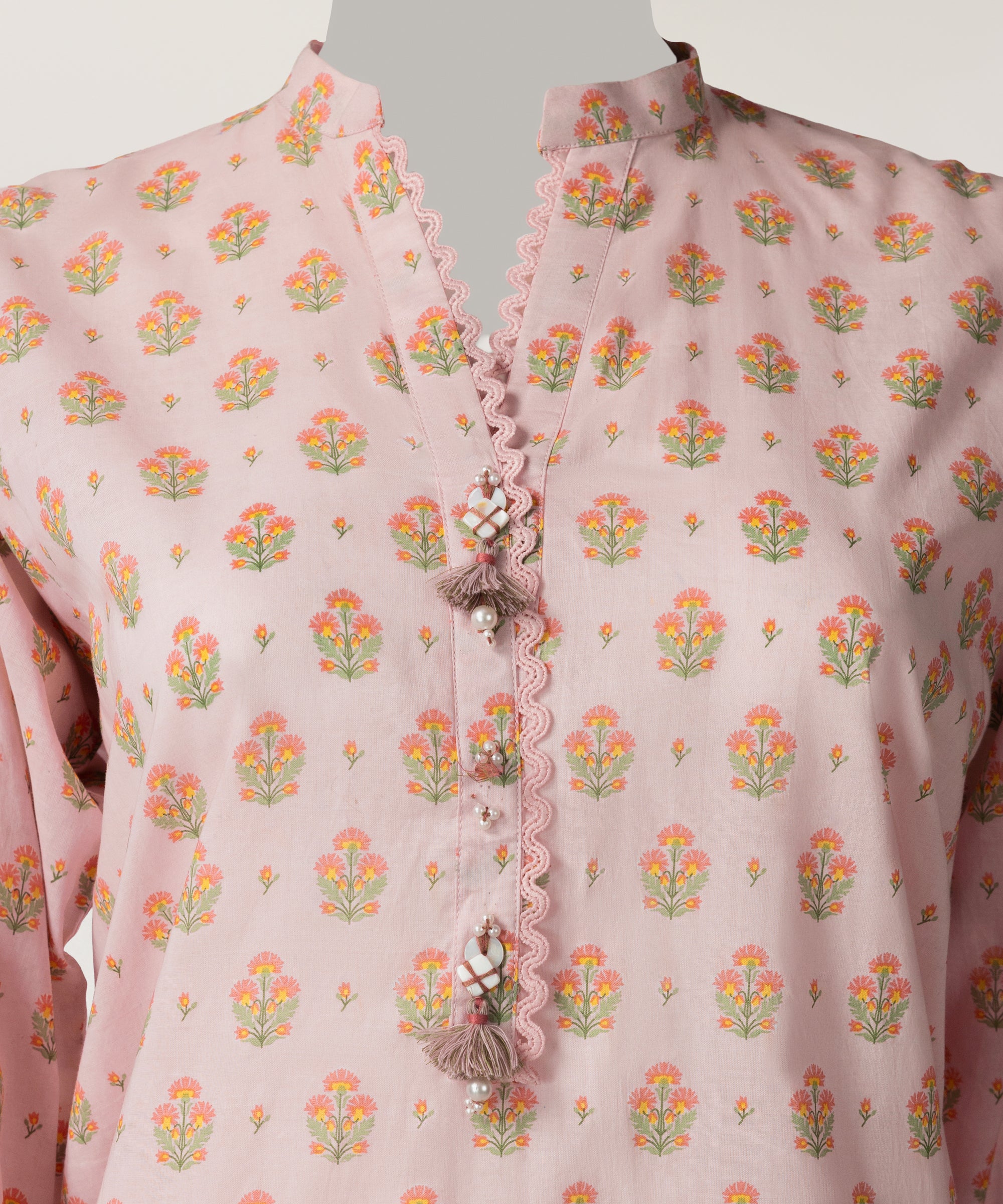 Pink Lawn Printed Stitched 3Pc