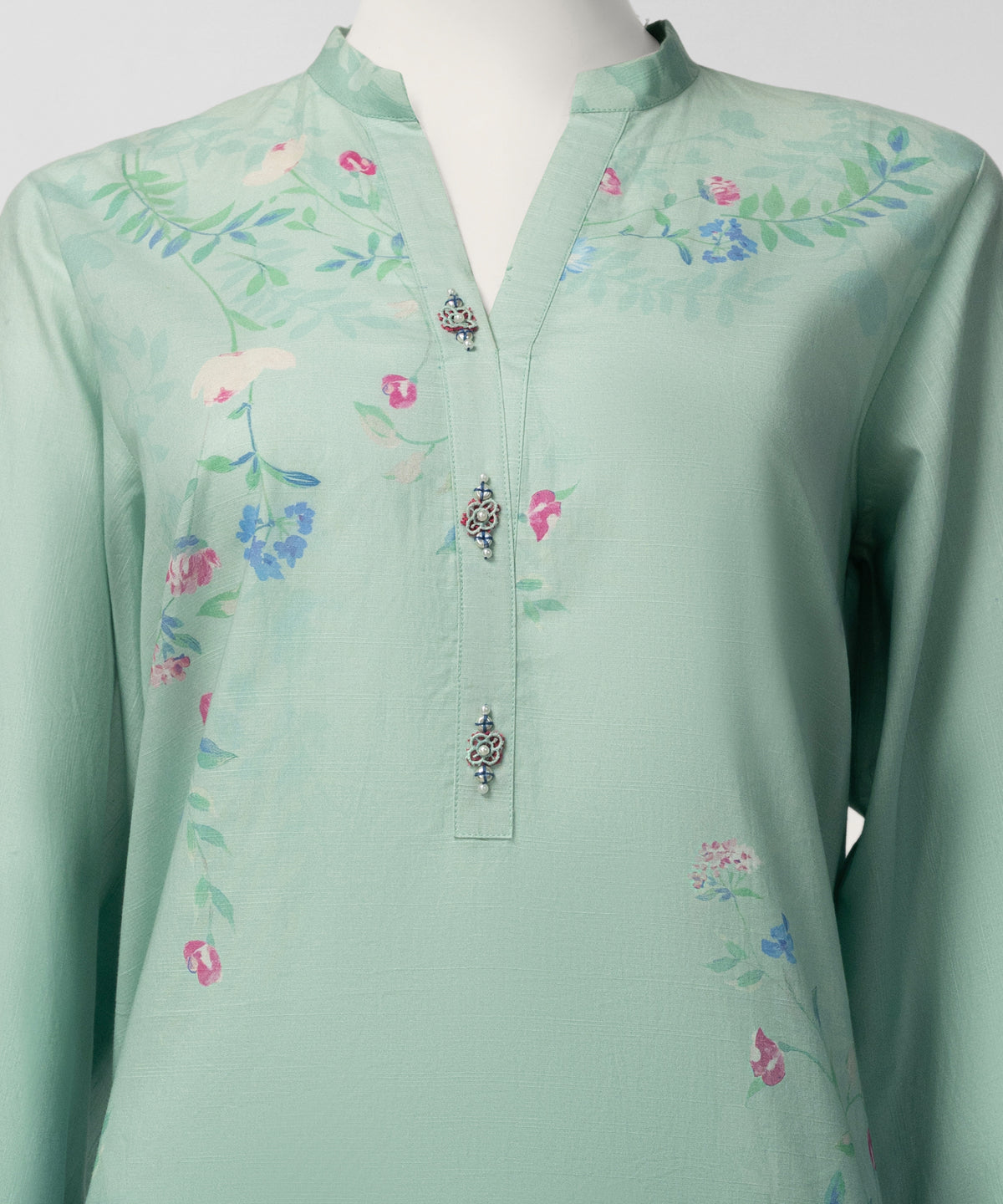 Green Lawn Digital Printed Stitched 3Pc